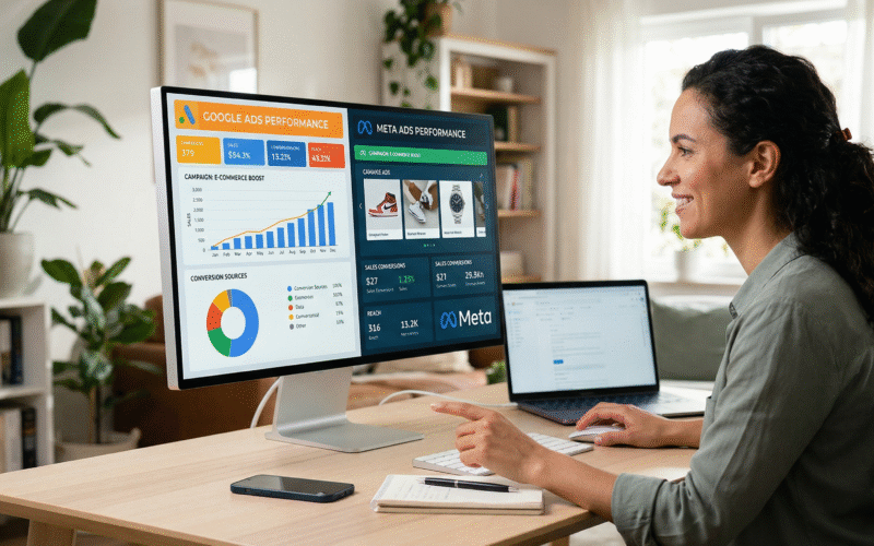 How to Drive E-commerce Sales with Meta and Google Ads