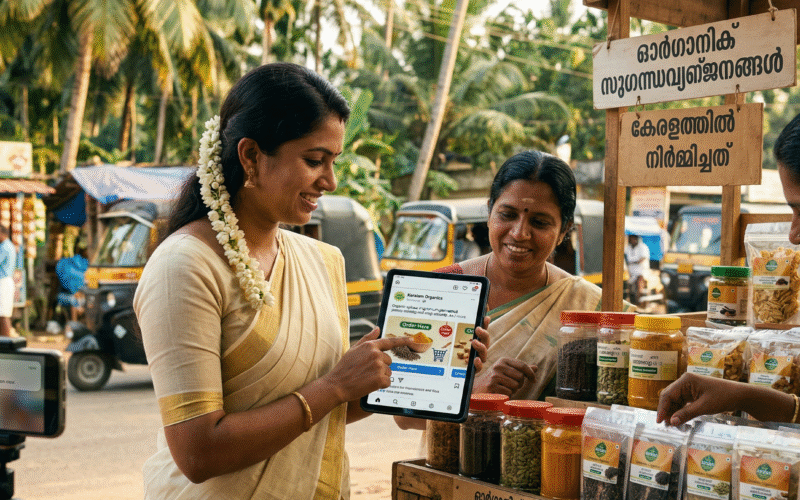 How Small Entrepreneurs in Kerala Can Increase Sales via Social Media