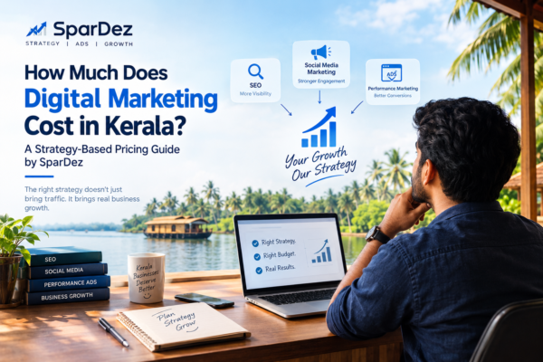 How Much Does Digital Marketing Cost in Kerala? A Strategy-Based Pricing Guide by SparDez