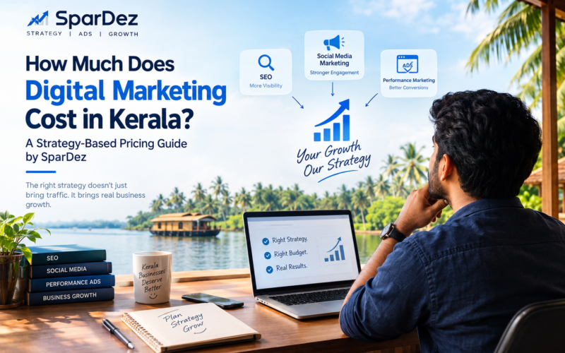 How Much Does Digital Marketing Cost in Kerala? A Strategy-Based Pricing Guide by SparDez
